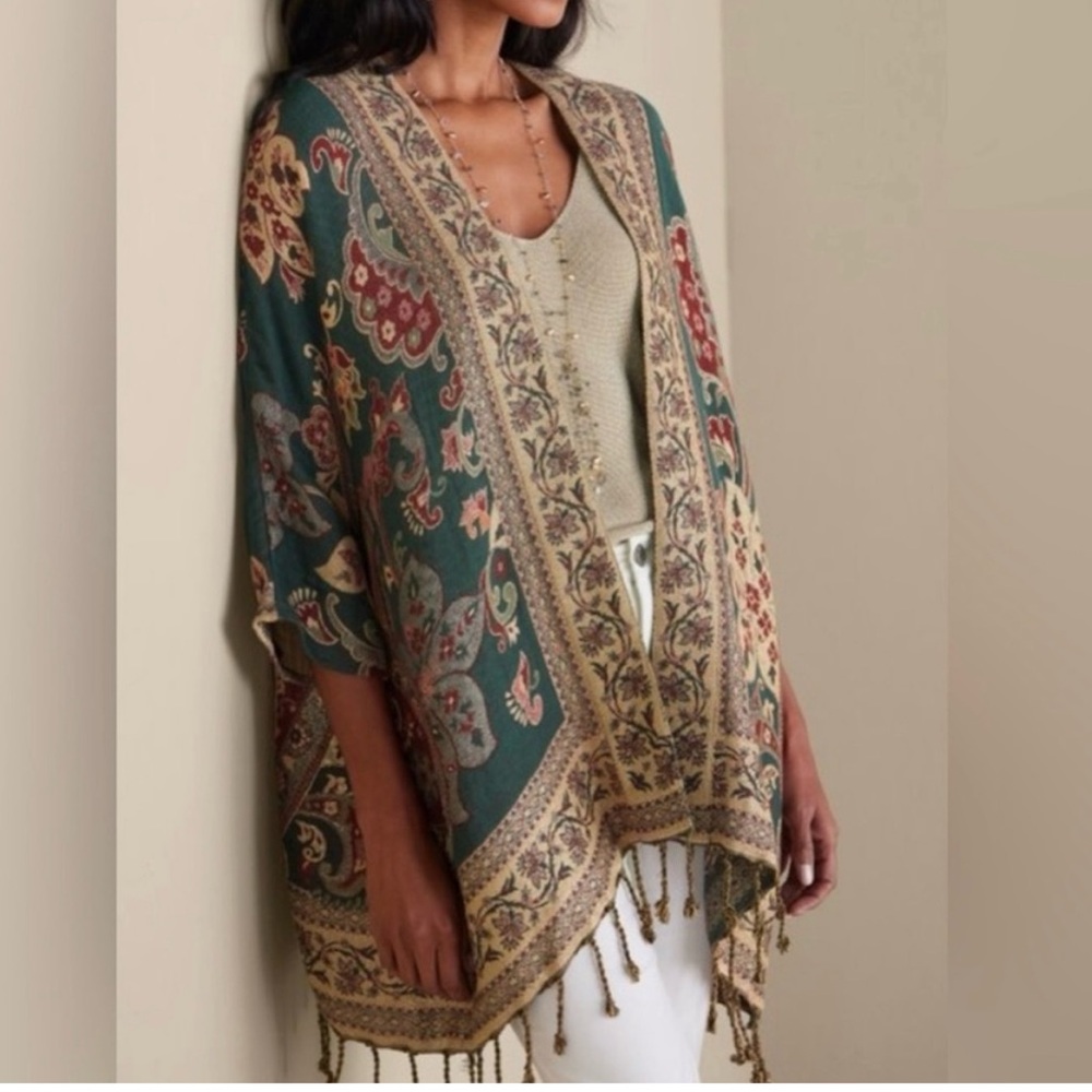 Soft Surroundings Eve Paisley Topper